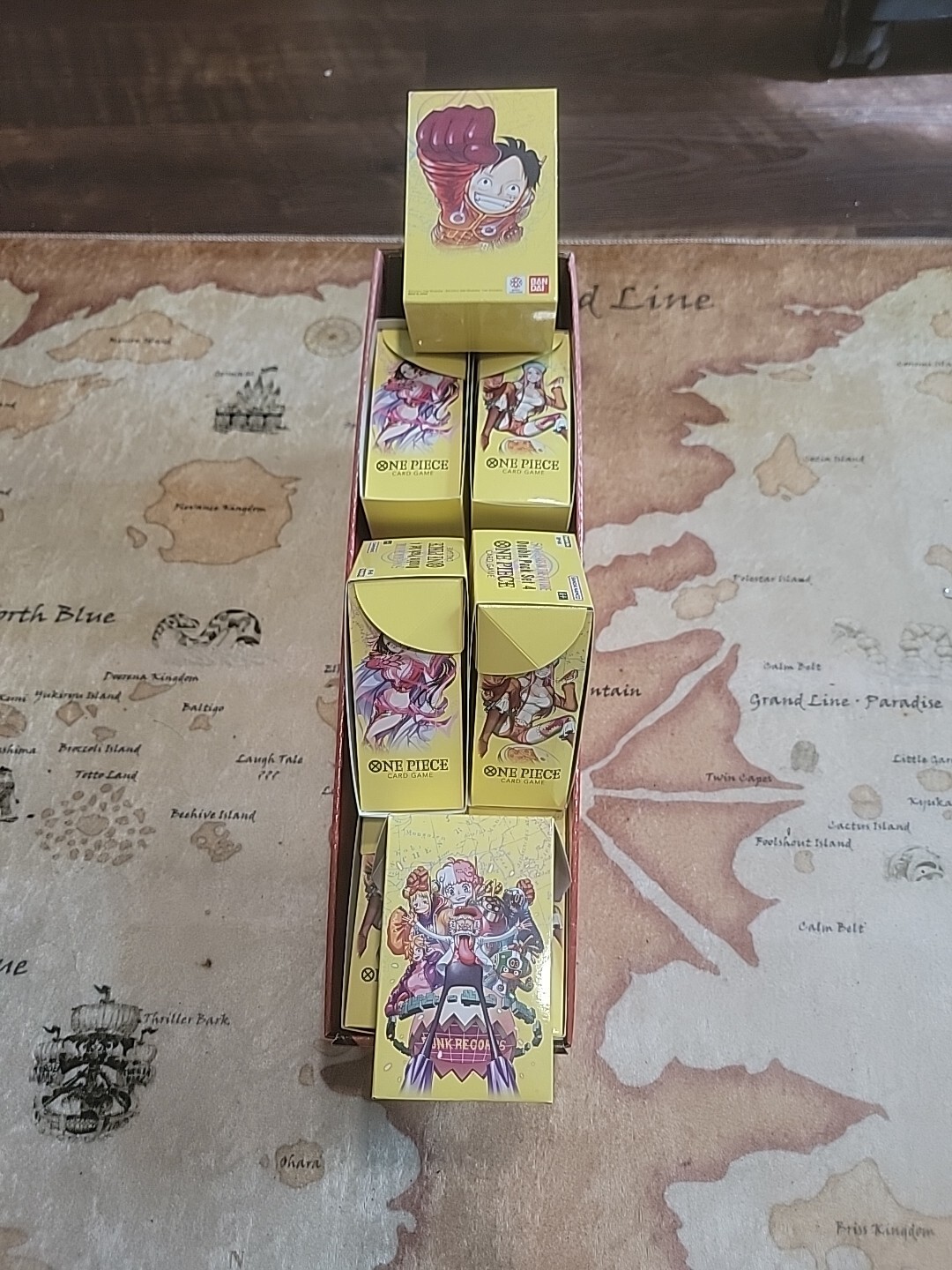 One Piece Double Pack Empty Box Displays DP-04 500 Years In The Future