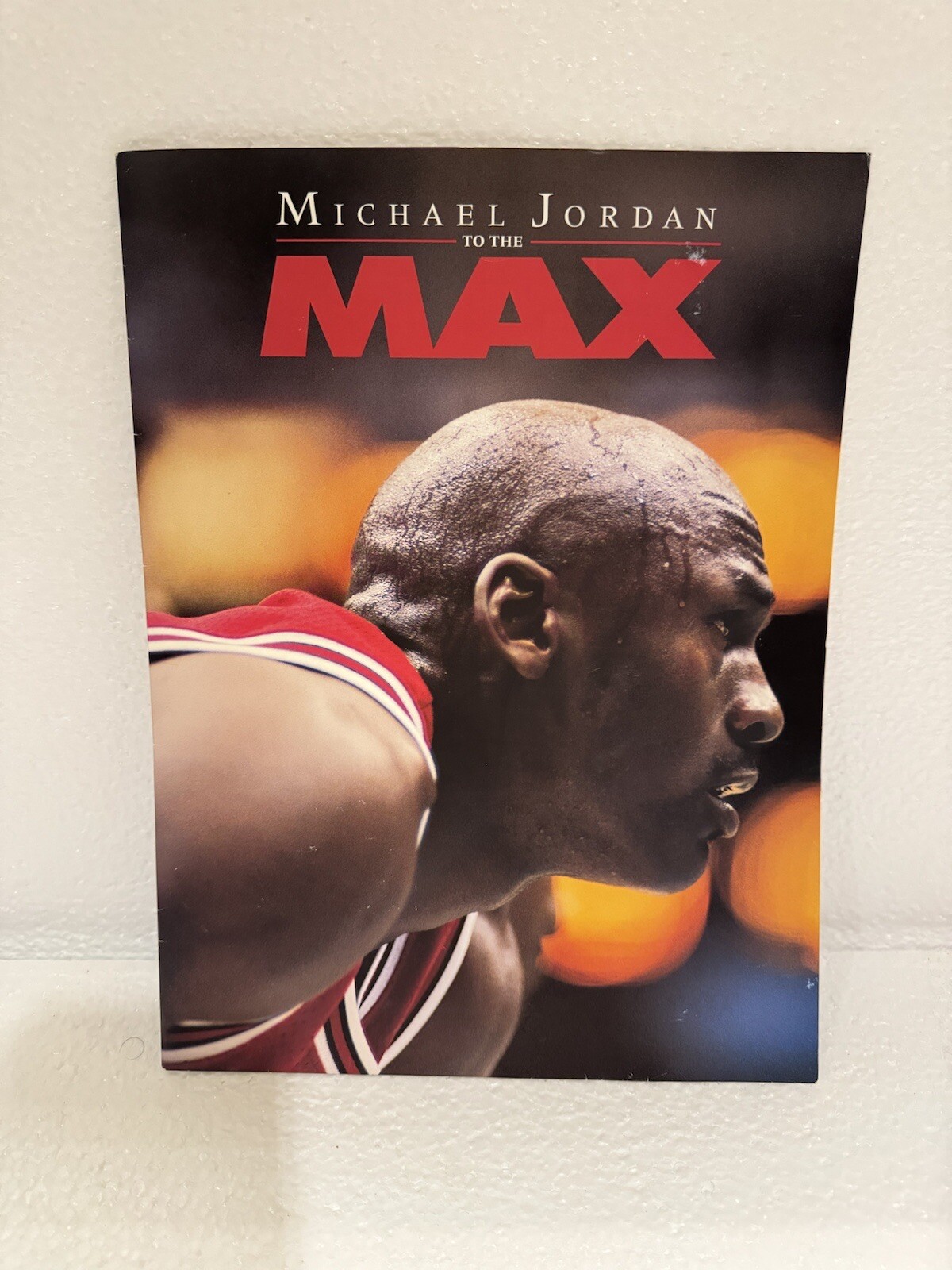 MICHAEL JORDAN to theMAX Media Press Brochure Rare