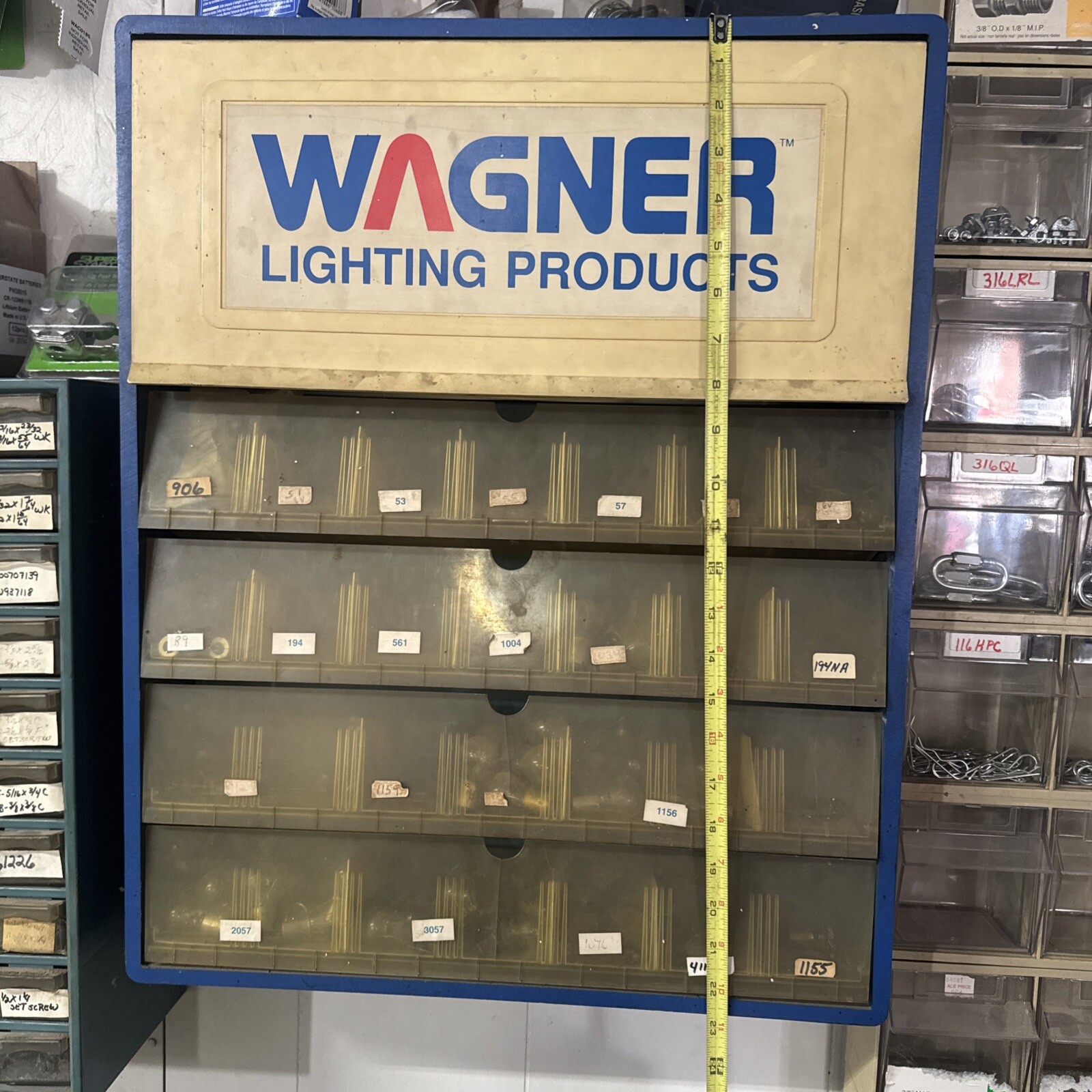 Wagner Lighting Products Display Wall Cabinet, Mancave No Product Will Come With