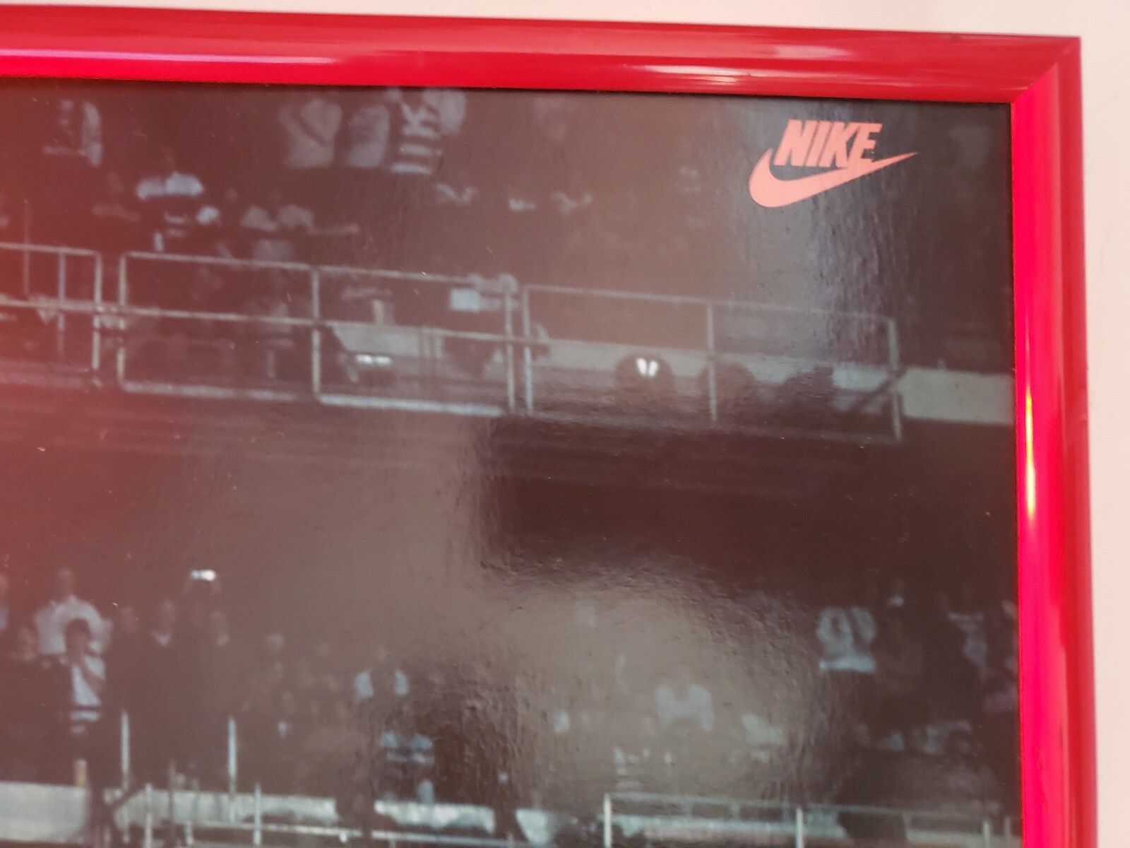 Michael Jordan #23 1988 Free Throw Line Dunk Contest Store Display Nike Sign