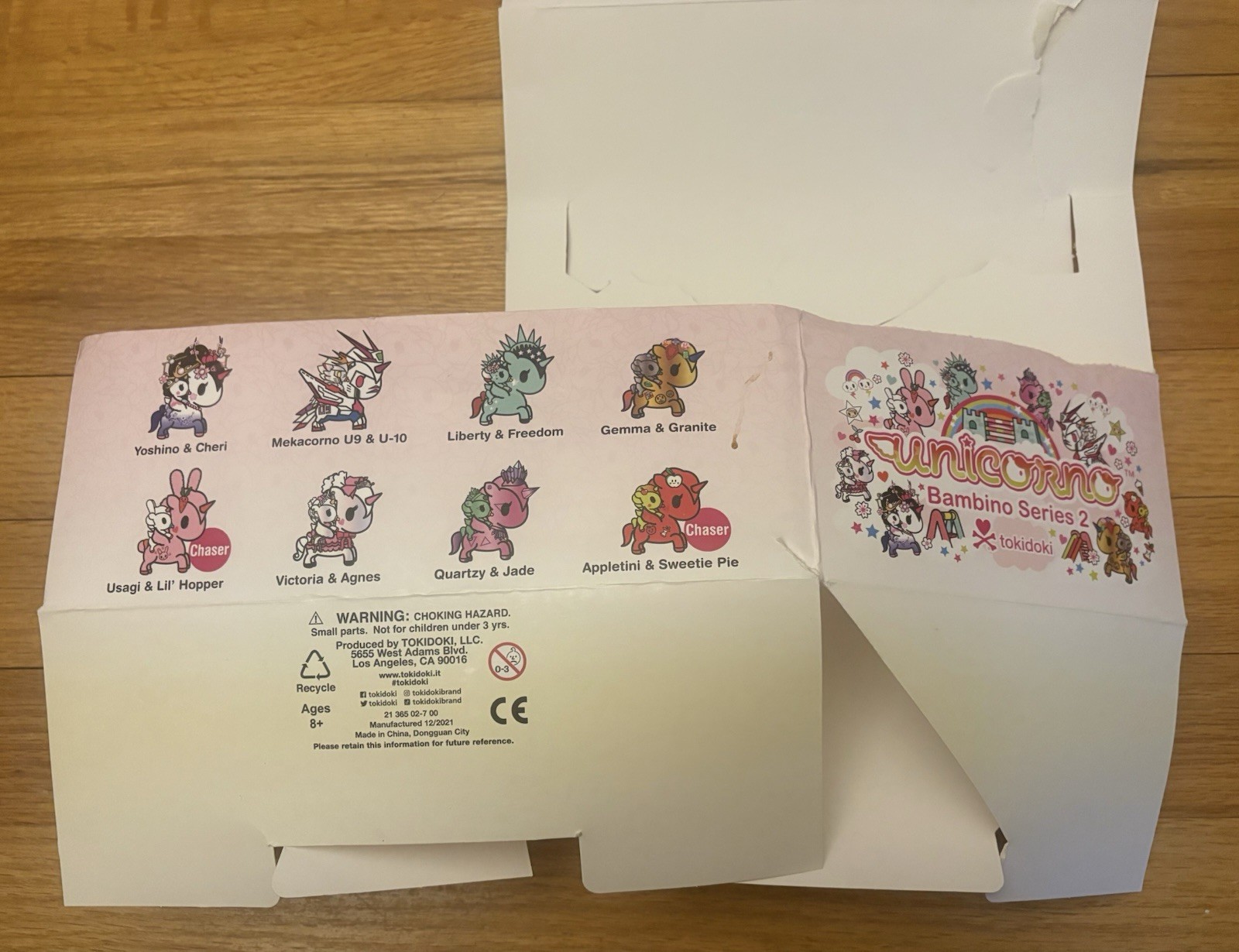 KidRobot Unicorn Countertop Display Boxes / Bambino Series 2 – Sweet Fruits