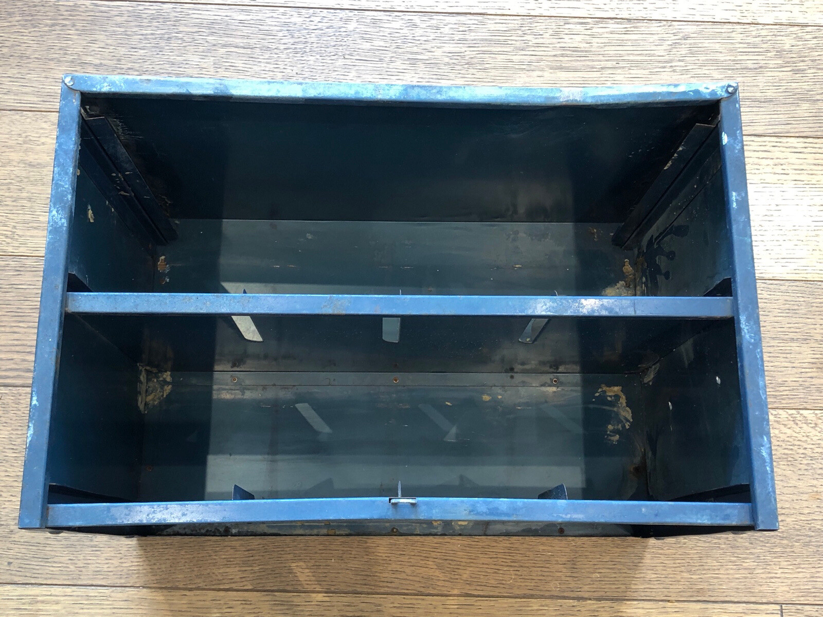 Vintage Napa Echlin Metal Shop Dealer Sign Cabinet Storage Tool Box Store Garage
