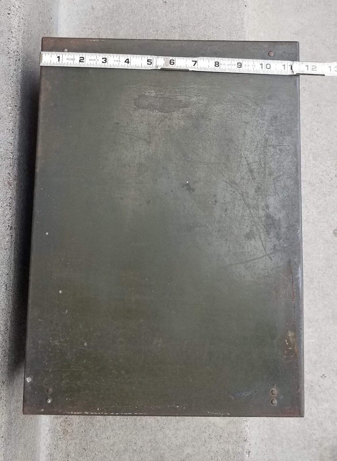 Vintage Carter Carburetor Genuine Parts Bin Cabinet Automobile Front & Back ADV!