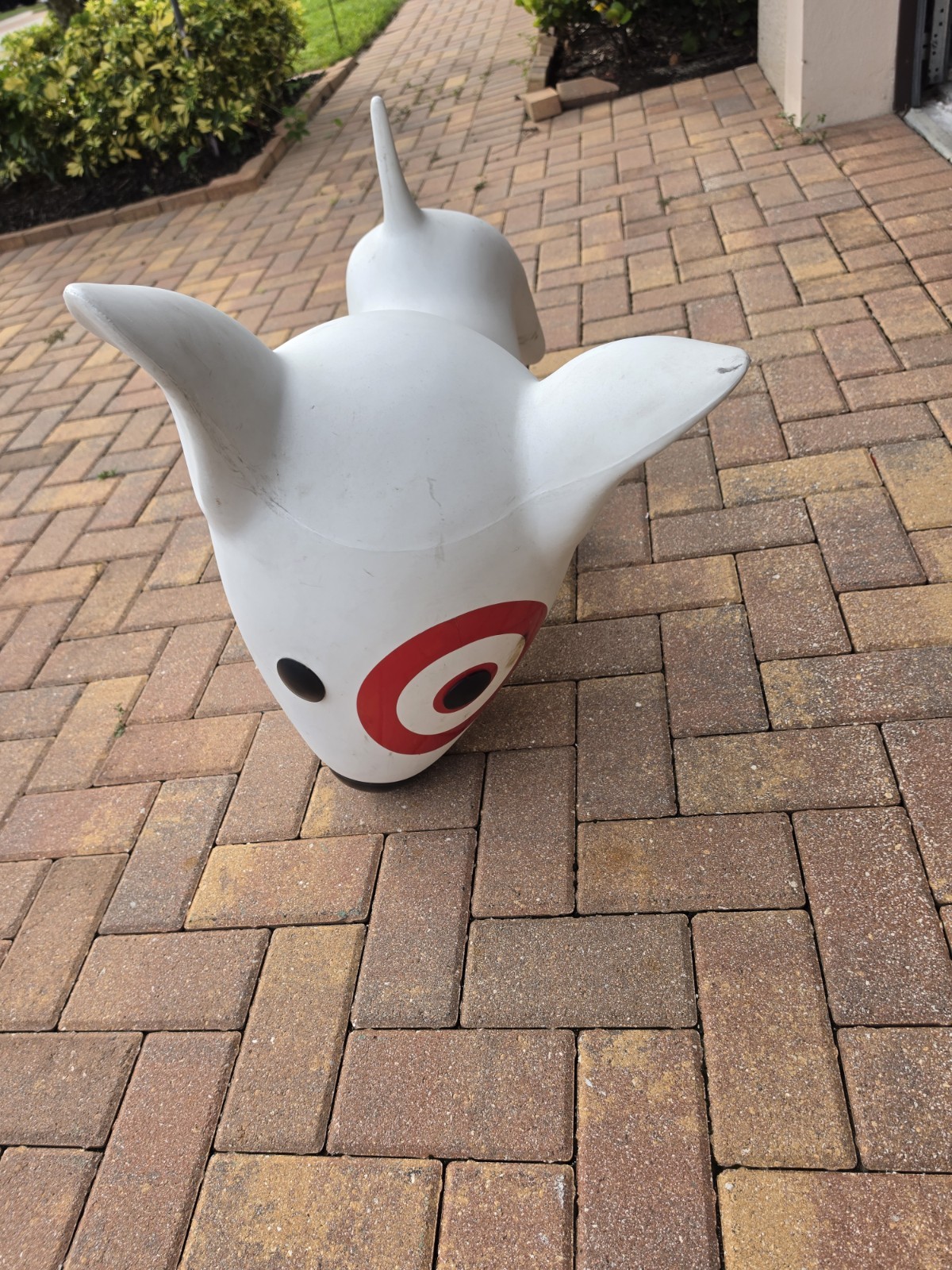 Bullseye Target Dog Mascot Giant Statue Store Display Mannequin Collectible READ