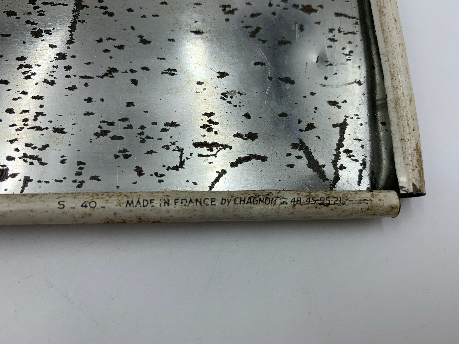 Michelin sign 60’s advertising plate tires 35×15.5×0.5 cm Chagnom