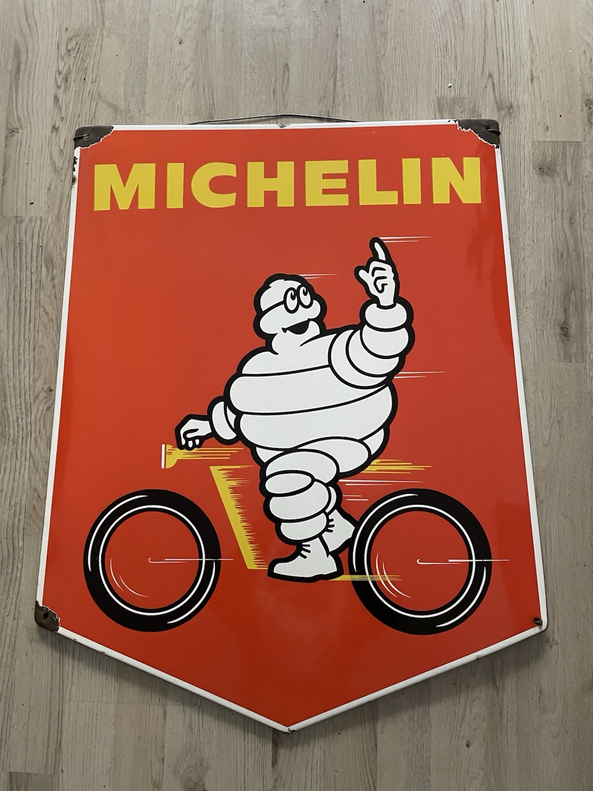 MICHELIN ENAMEL SIGN