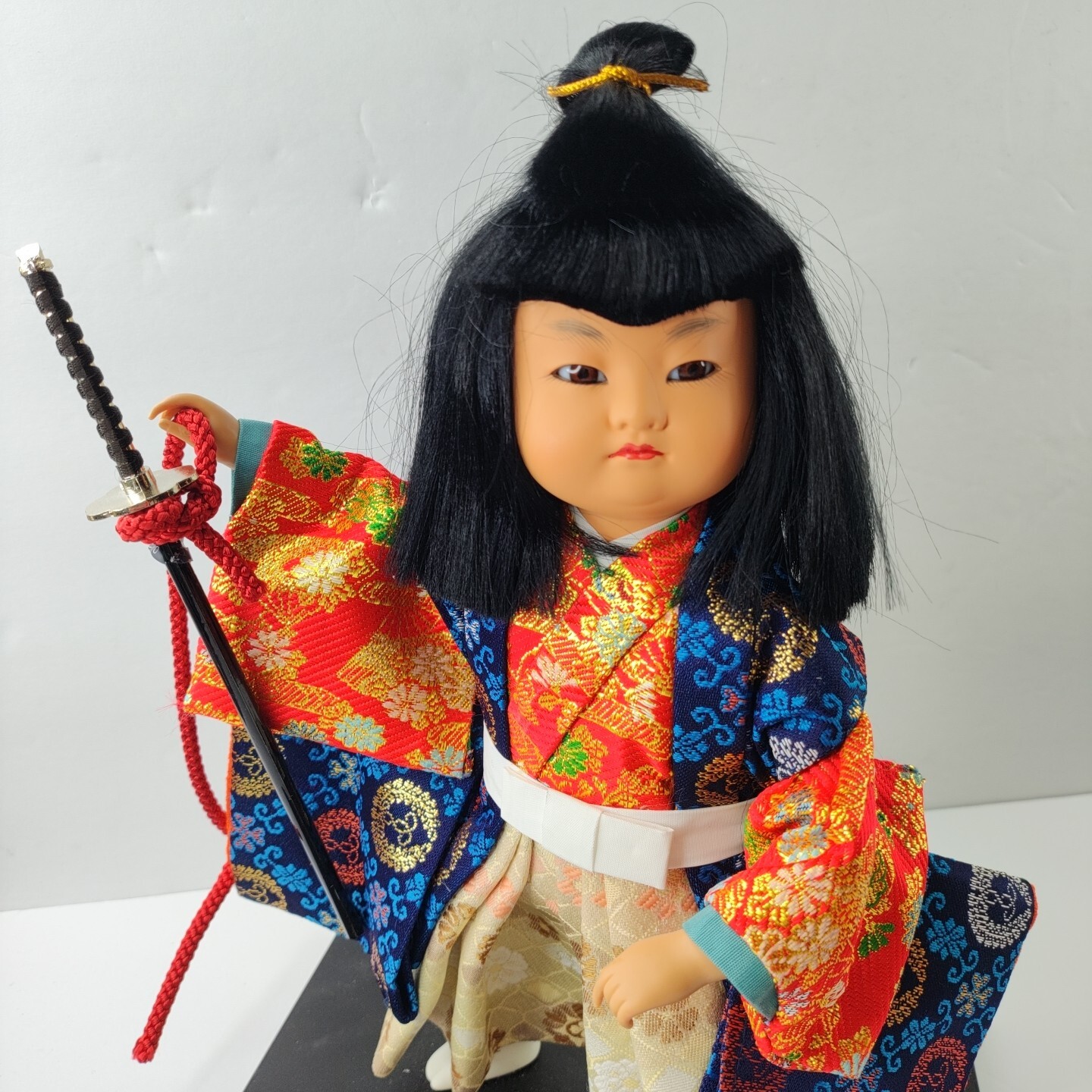Rare Lot Yamaha Kyugetsu Doll Holding Fan Japanese Tokyo Japan Collectible Vtg 4