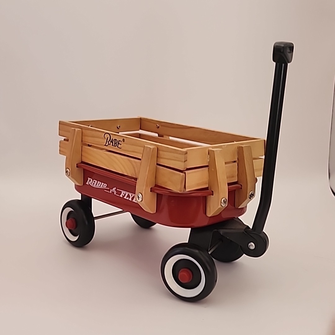 Vintage Mini Radio Flyer Wagon For Dolls