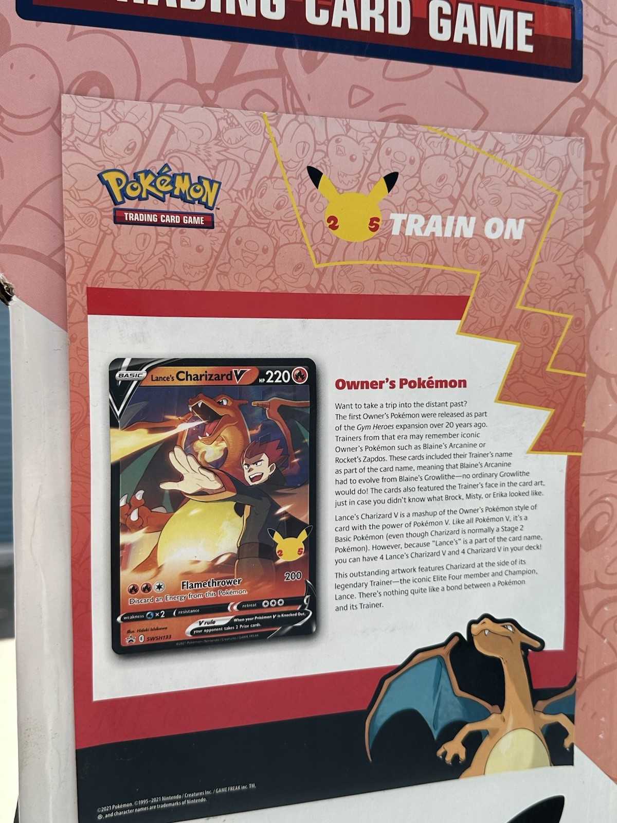 Pokemon Retail Display – Celebrations – 5 Shelf – 70” X 35.5” X 15”