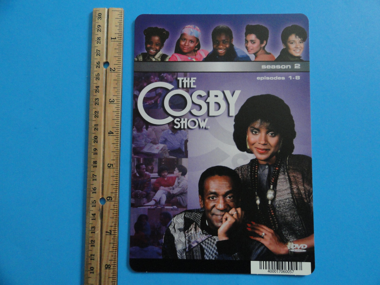 THE COSBY SHOW SEASON 2 1-8 – BLOCKBUSTER VIDEO BACKER CARD 5″X8″