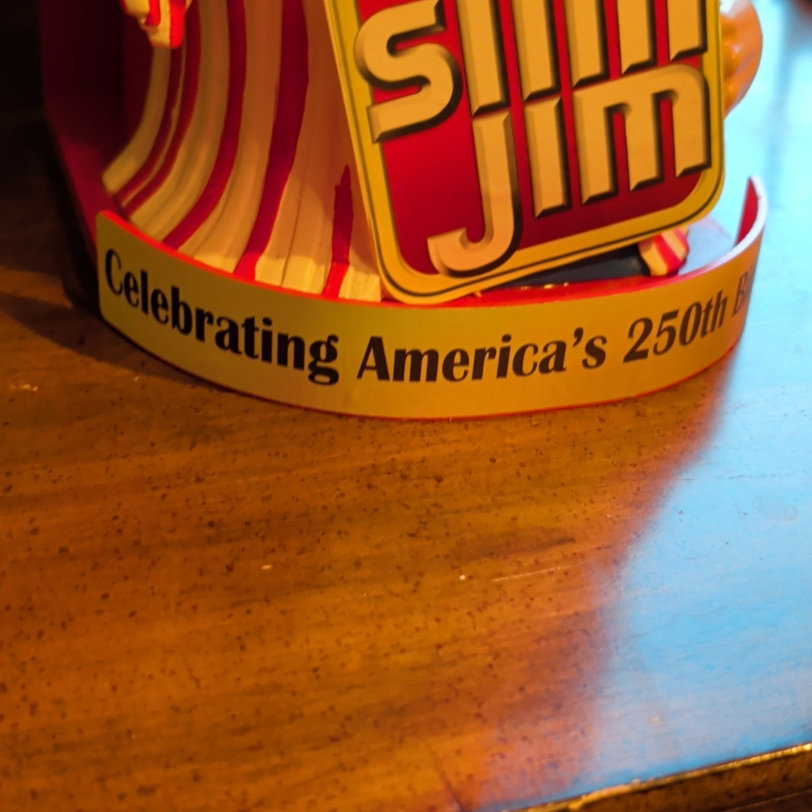2026 Macho-Man Randy Savage America’s 250th Birthday Slim Jim Display Stand WWE