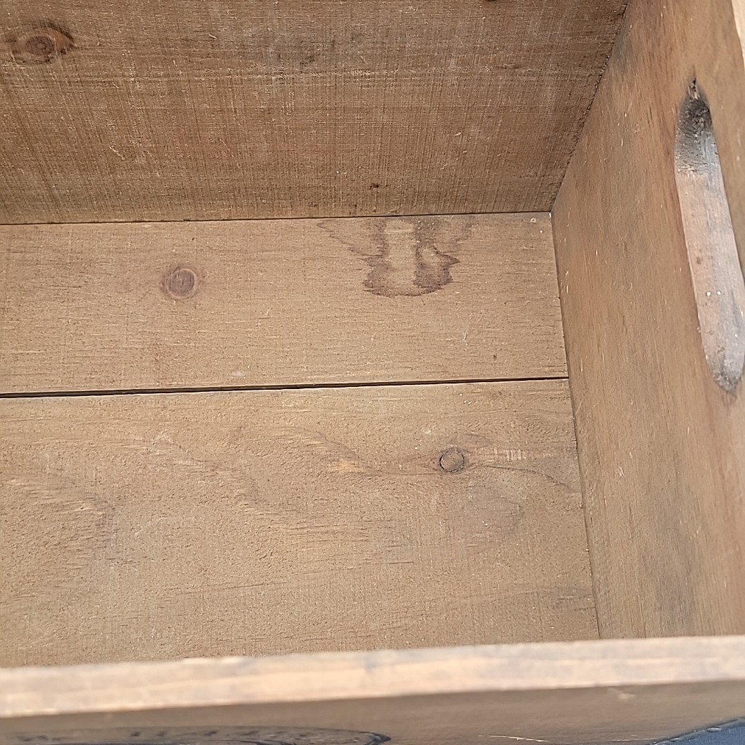 Vintage Procter & Gamble Ivory Soap Wood Advertising Crate Box with Handles 18″