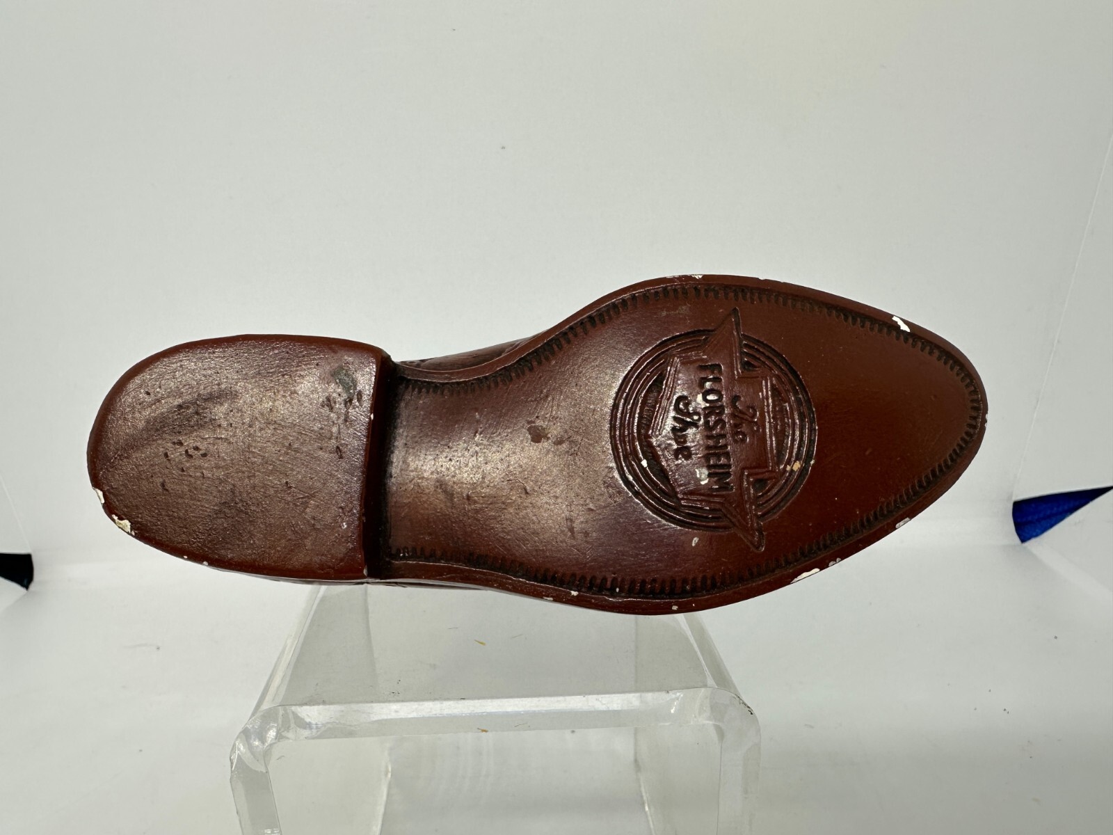 Rare Vintage The Florsheim Shoe Original Salesman Sample Plaster Display Piece
