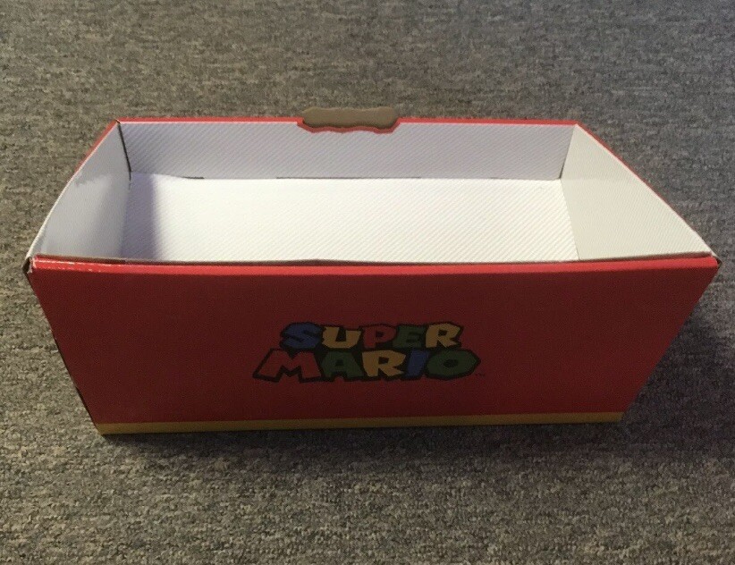 Super Mario Jakks Plush Official Store Display Box Only! NEW IN HAND!!!