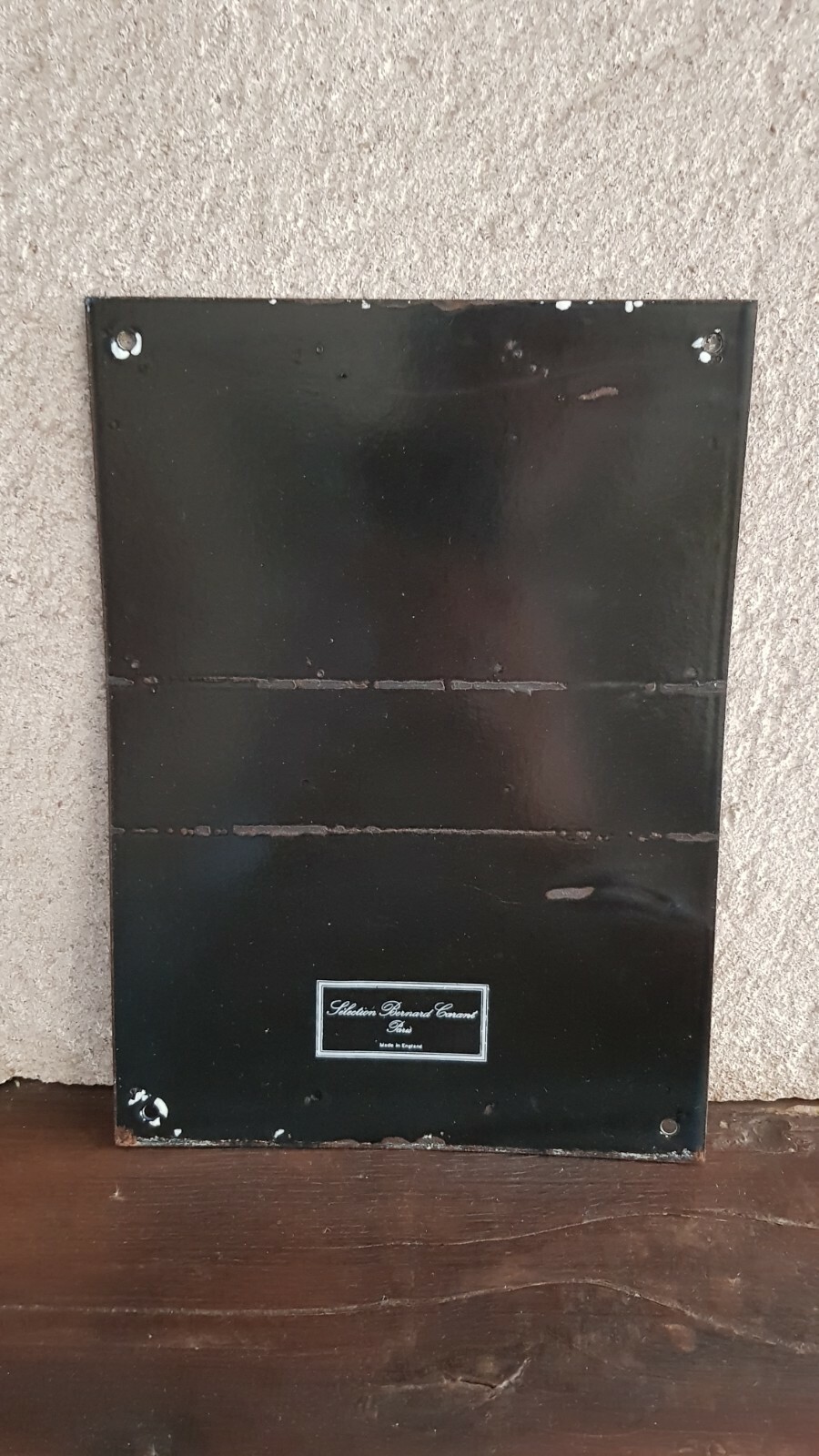 Walter Willson’s Made in England Enamel Plaque