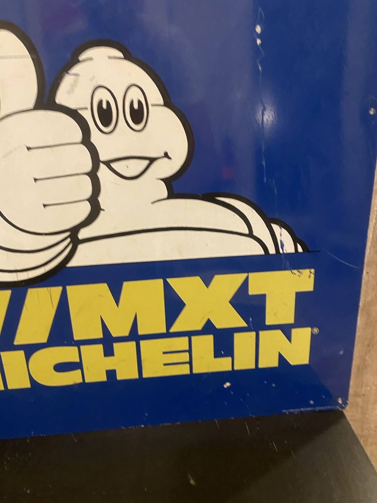 Antique Michelin MXT Lithographed Advertising Sheet – 50*66 cm BIBENDUM – Workshop