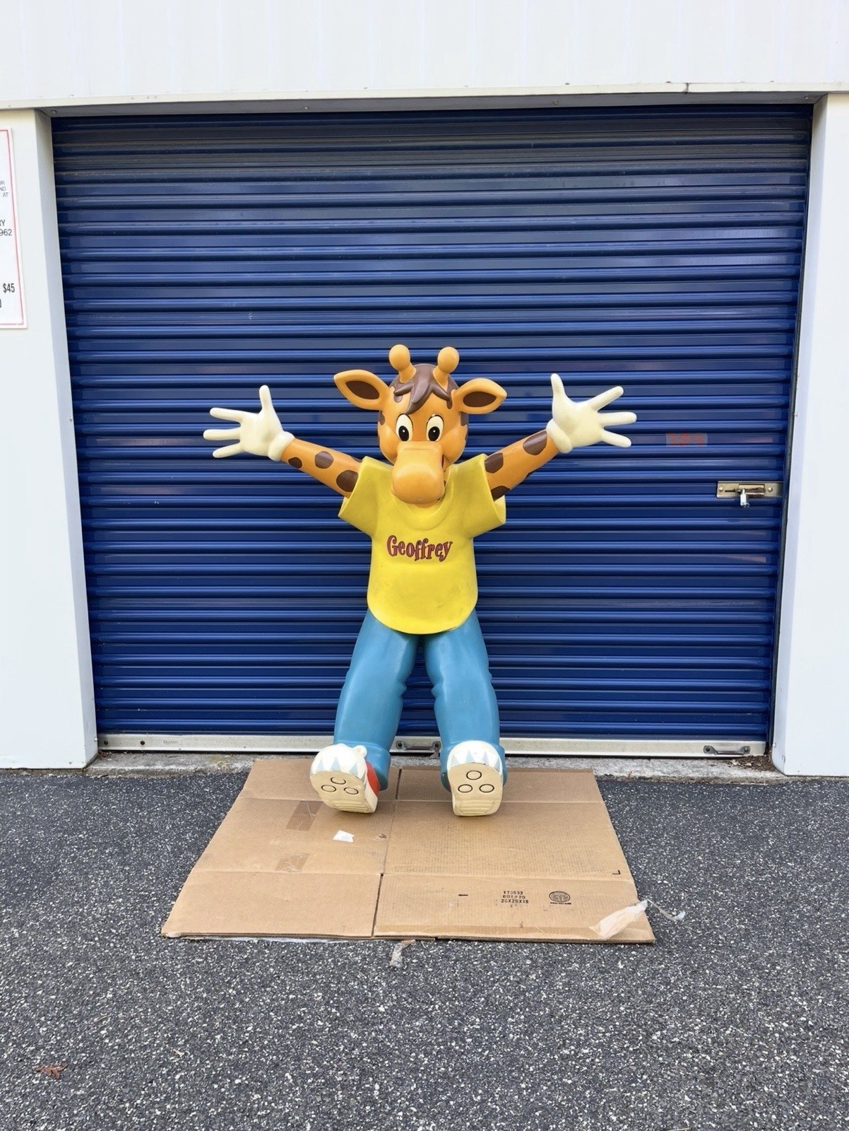 Vintage Huge Toys R Us Mascot Geoffrey Store Display Figure Statue Life Size
