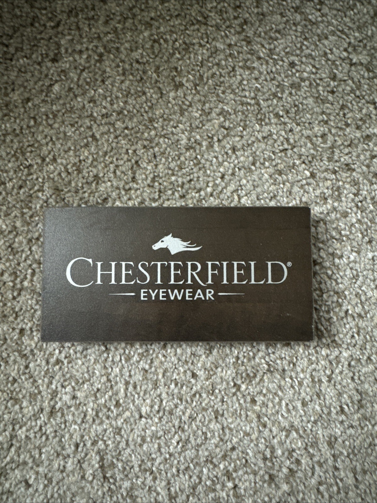 Chesterfield Eyewear Advertising Sign