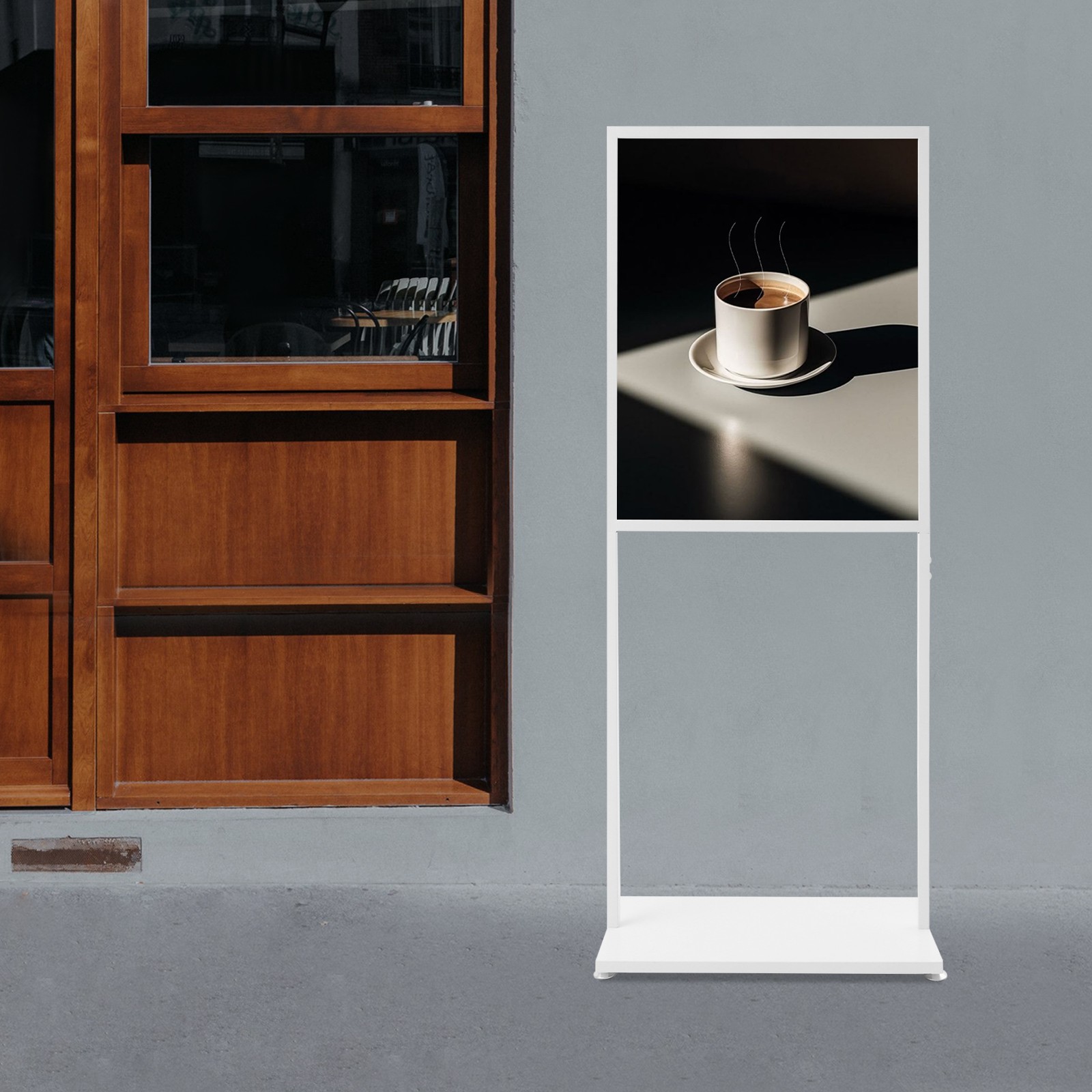 Advertising Display Stand, Poster Display Stand, Freestanding Display Stand