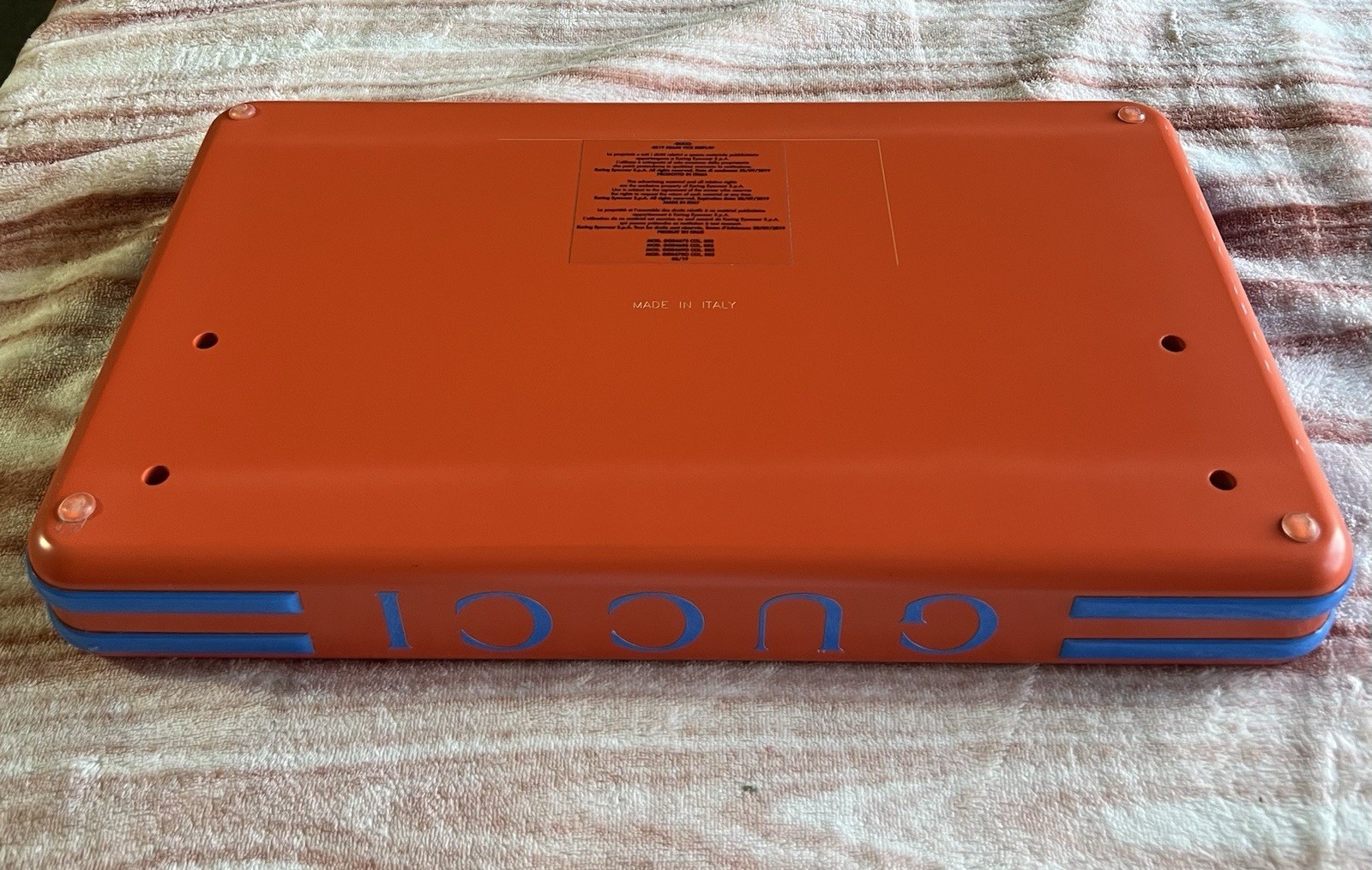 Gucci Logo SS19 MIAMI VICE DISPLAY BOX (MADE IN ITALY)
