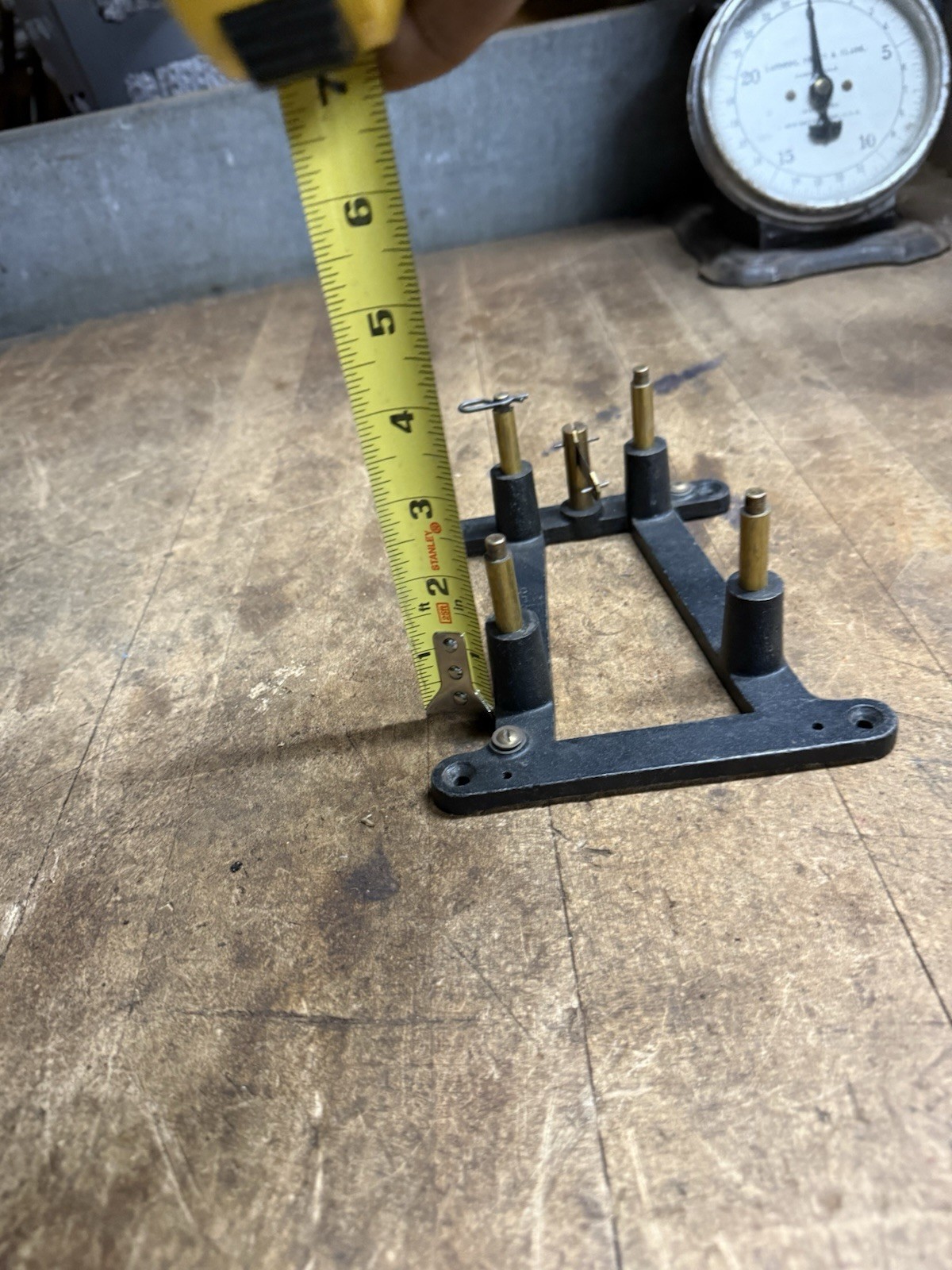 Vintage Advertising Motion Sign Display Clock Motor Movement Mount Bracket Parts