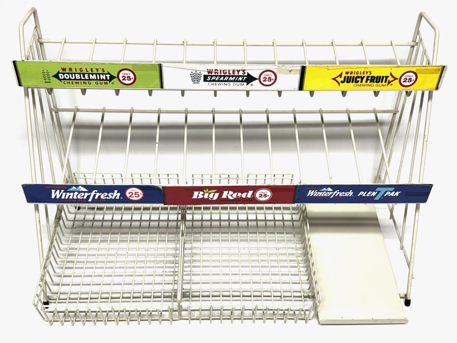Vintage Original Wrigley’s Gum Advertising Store Display Rack Metal – B & G Bar