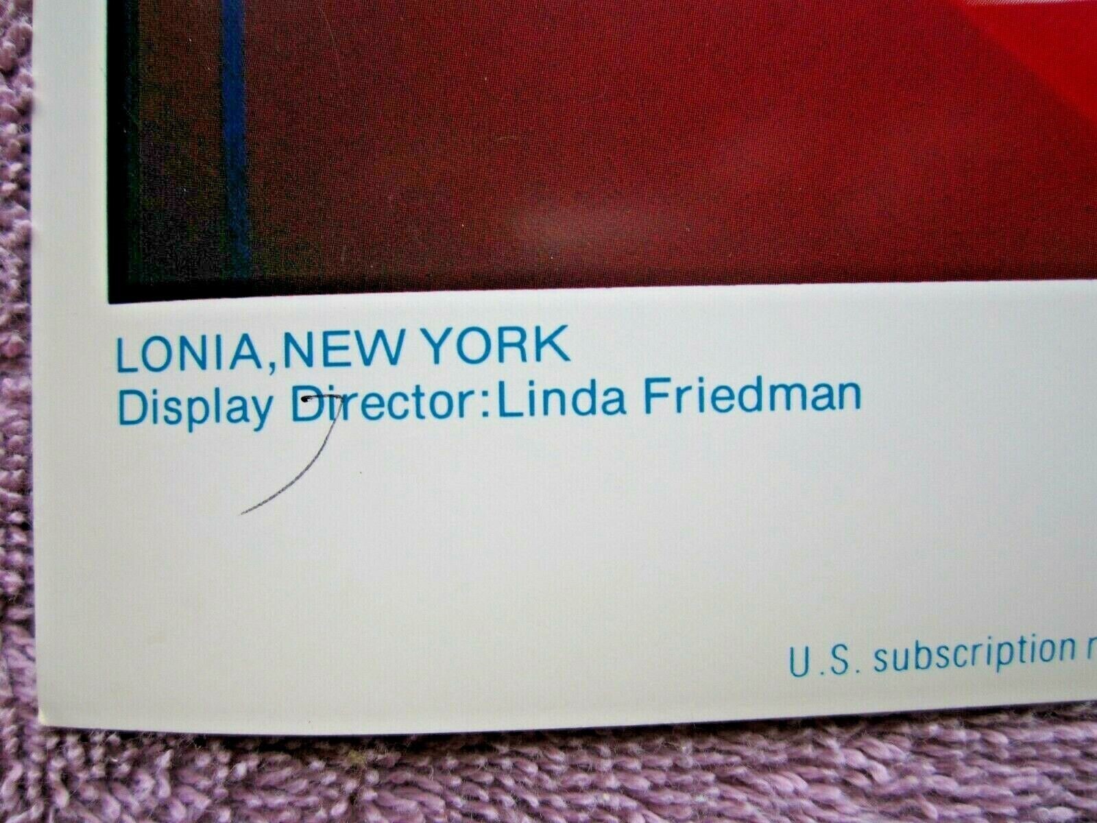 1982 LONIA, NEW YORK STORE WINDOW DISPLAY VALENTINES DAY PHOTOGRAPH PRINT #440