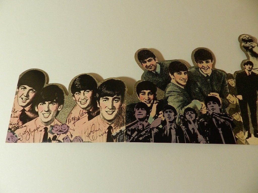 VINTAGE 1988 THE BEATLES- RECORD STORE COUNTER DISPLAY-MUSIC STORE DISPLAY