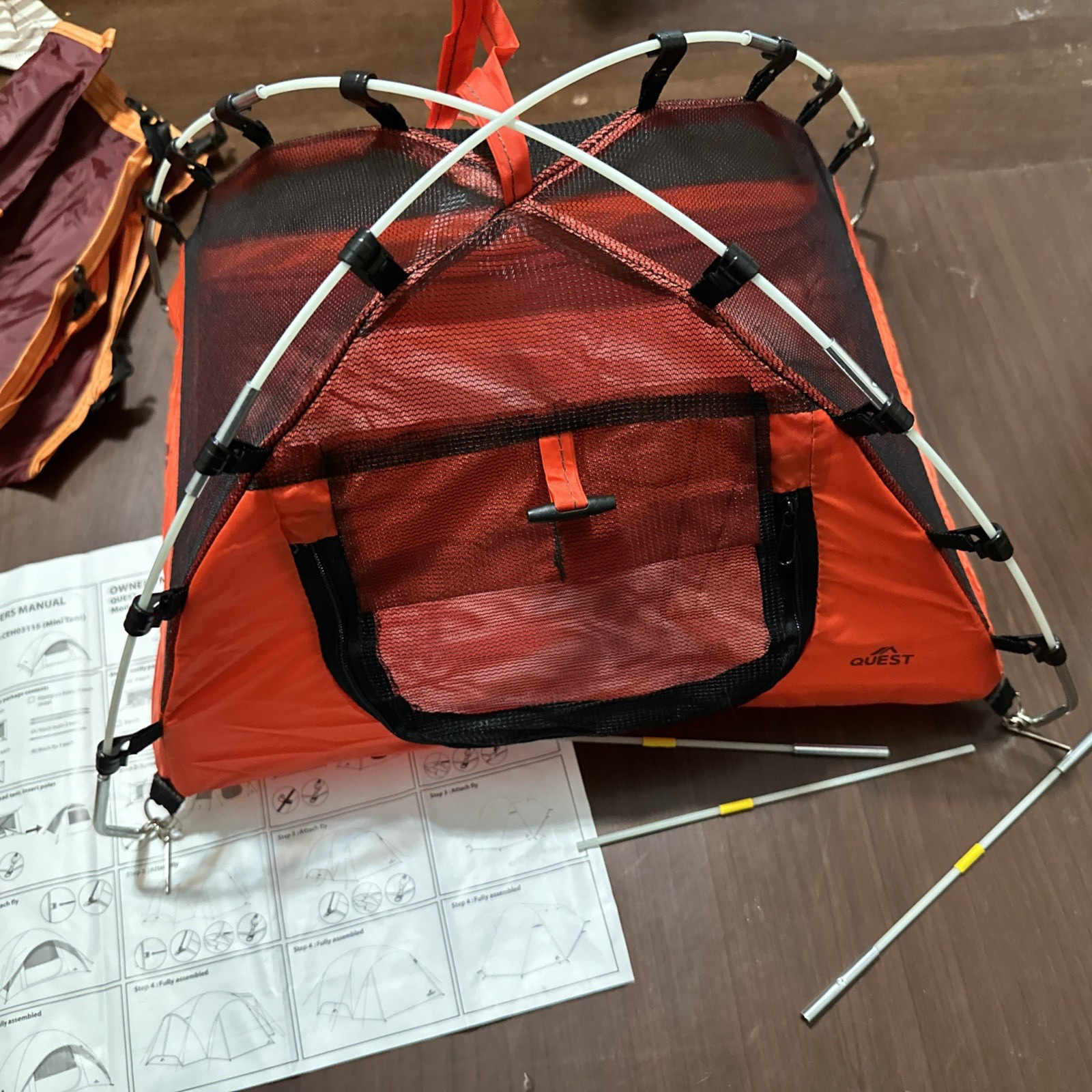 QUEST Tent – Store Display Salesman Sample “New” Never Displayed Barbie GI Joe