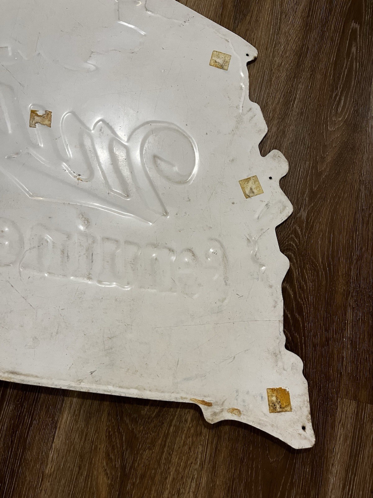 Miller Genuine Draft Rock Beer Sign Jimmy Page Plant Bar Advertising MGD 1995
