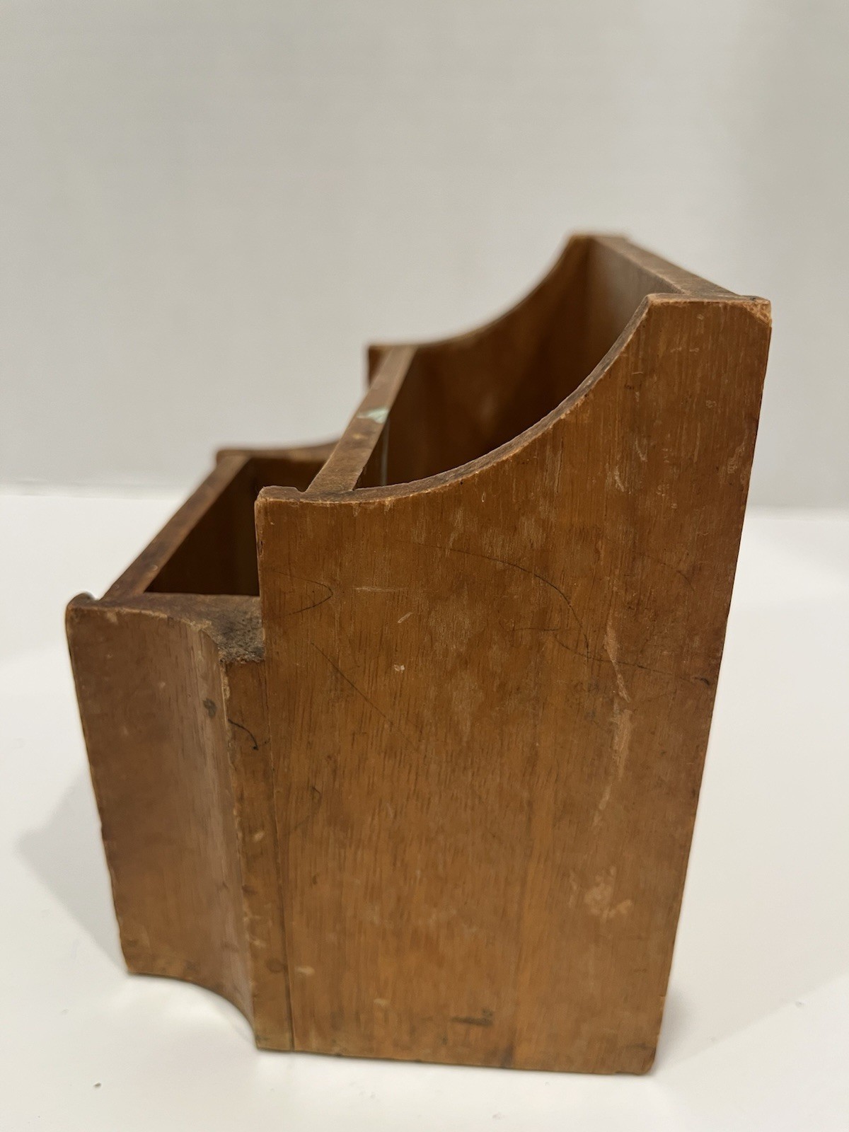 Avis Rent A Car Rare Vintage Wooden Pamphlet Display Holder