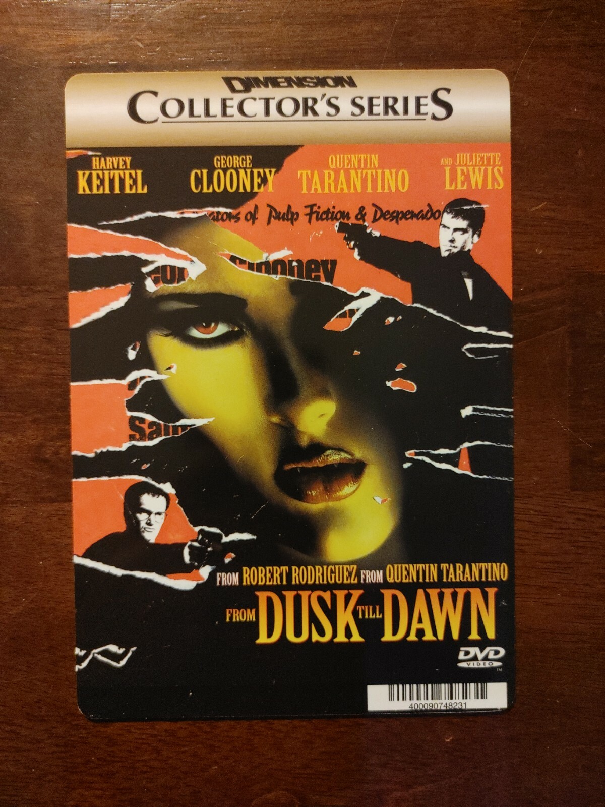 From Dusk till Dawn BLOCKBUSTER VIDEO SHELF DISPLAY CARD No Movie