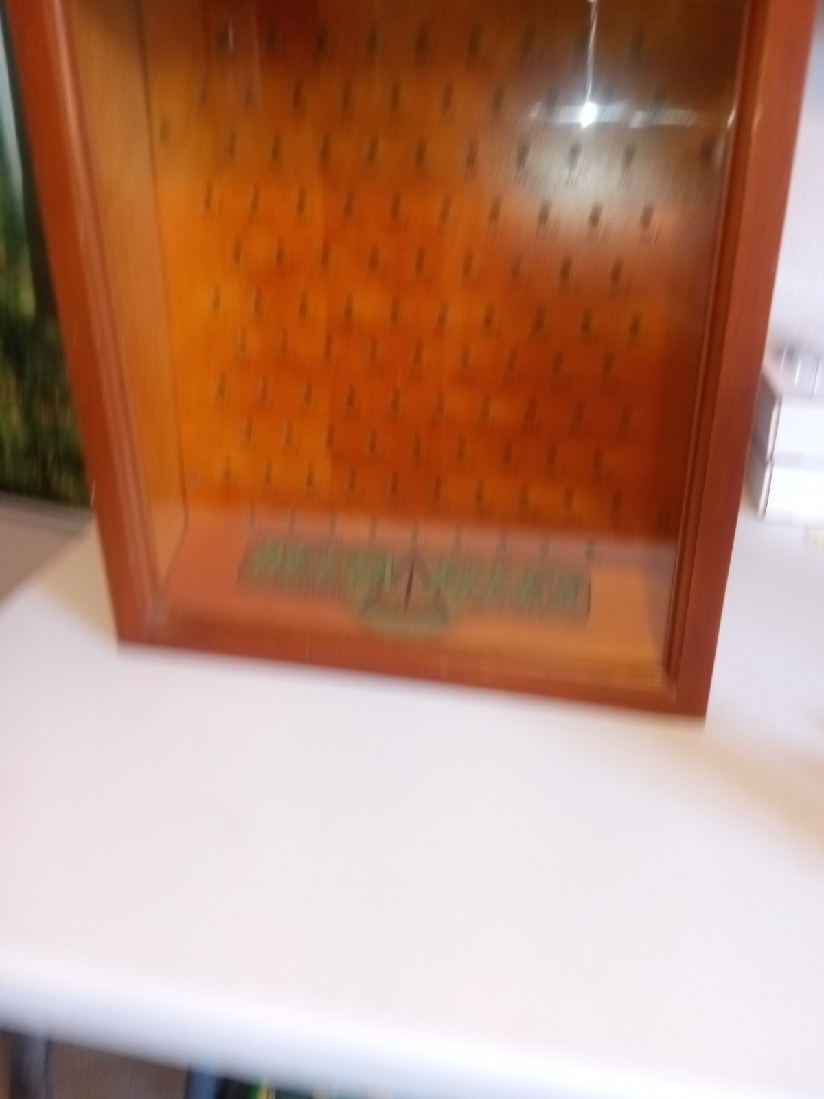 Vintage Early 1900s Hardware Store File Display Case ..Delta Files…..