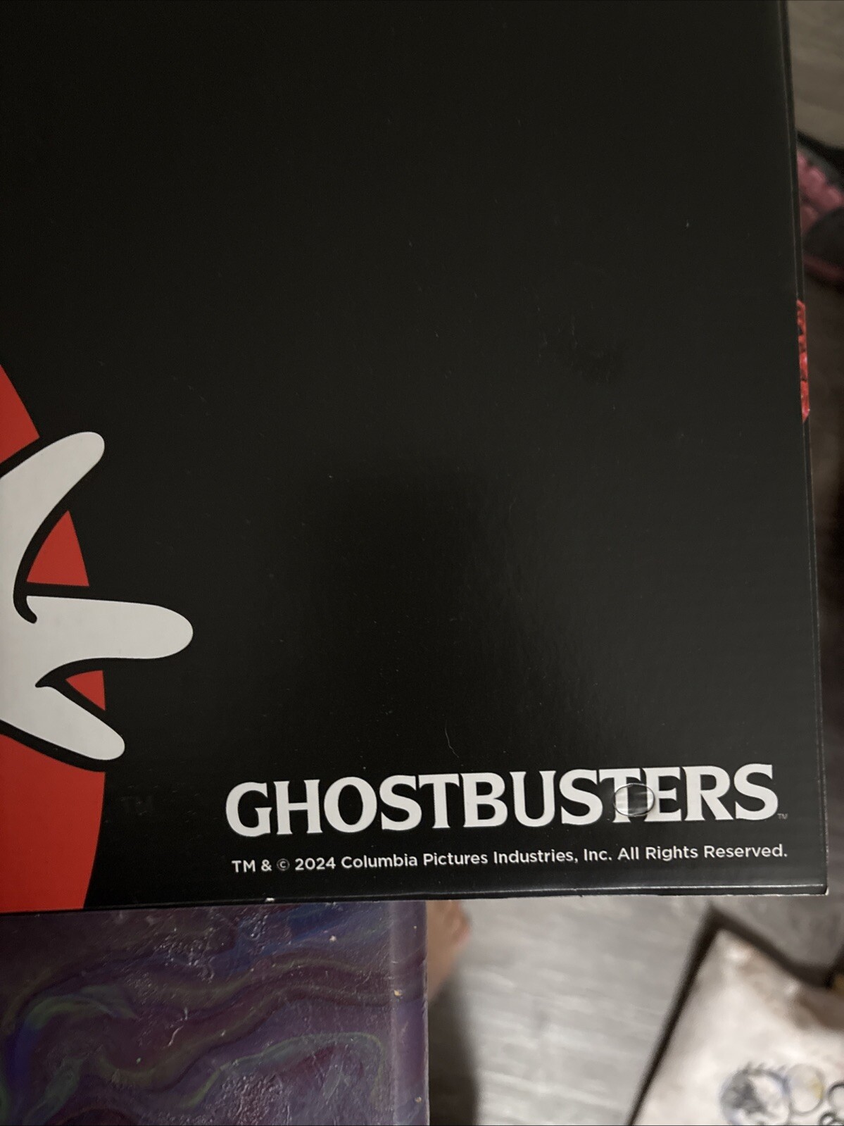 Spirit Halloween Display Sign ISE End Cap Ghostbusters Logo