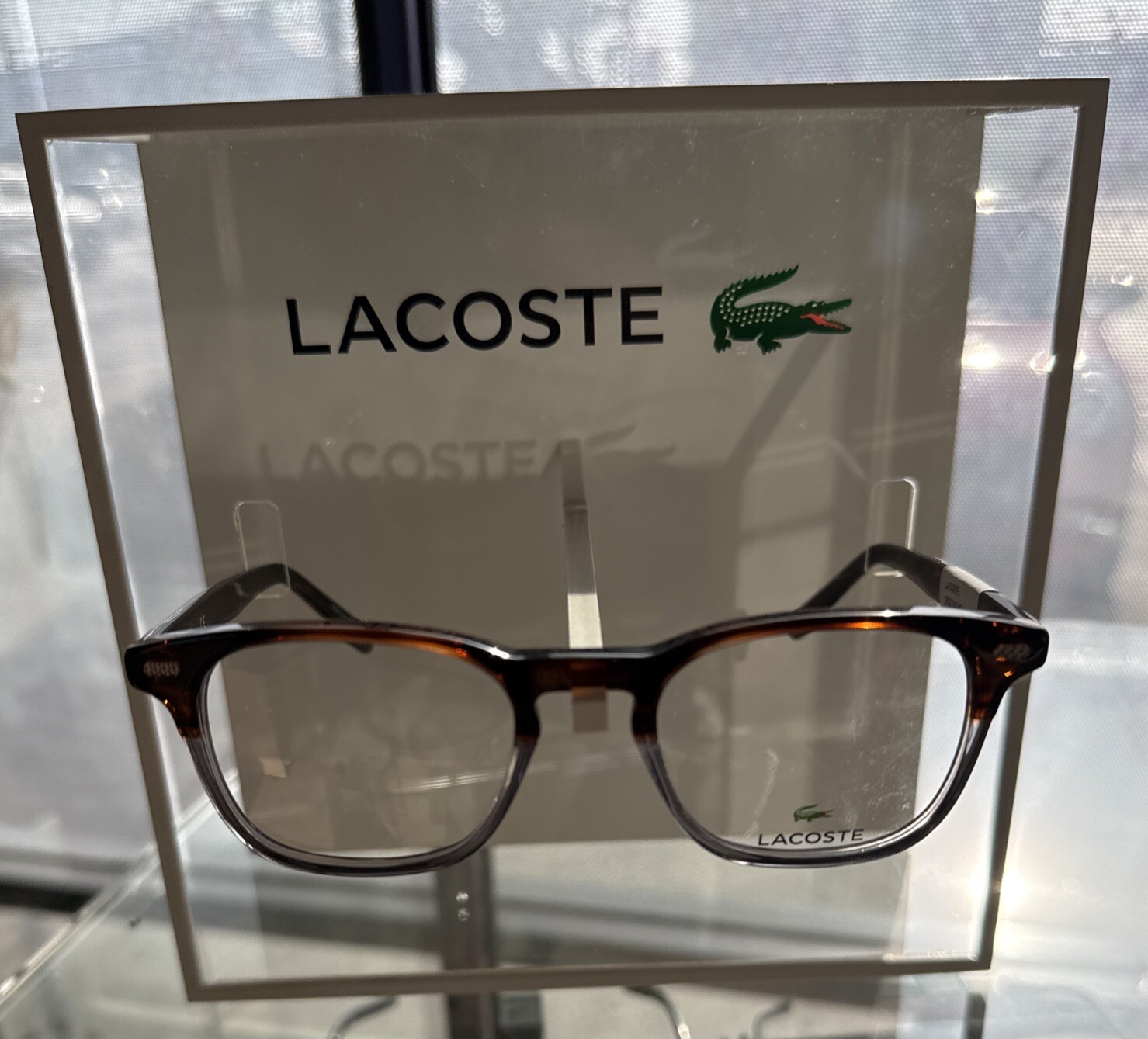 Lacoste Display Sunglasses Eyeglasses Glasses Frames Display Stand