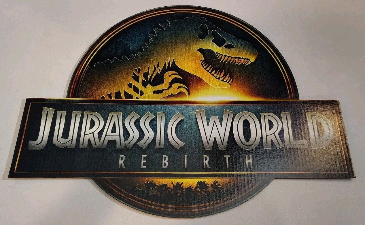 2025 – Jurassic World Rebirth – Huge Store Display Advertisement – 46x 35