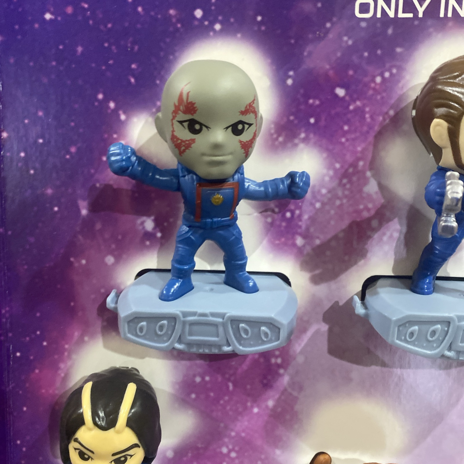 2023 GUARDIANS OF THE GALAXY (Movie) McDonald’s Store Display With 8 Toys ~RARE~