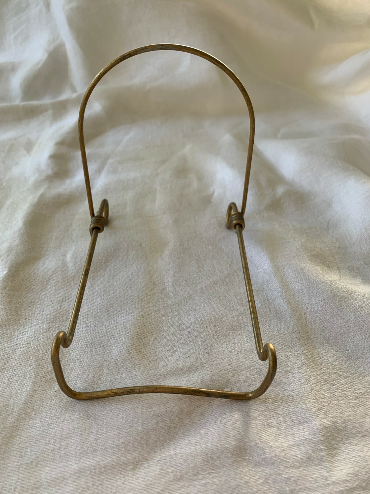 Display Plate Rack Store Fixture Metal Gold Finish Tulsa Wire Adjustable 20 +
