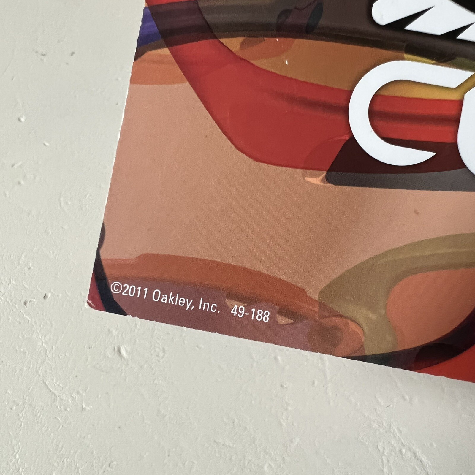 Oakley 6×4 Inch Store Display Card Signs – Infinite Hero & Custom (Set Of 3)