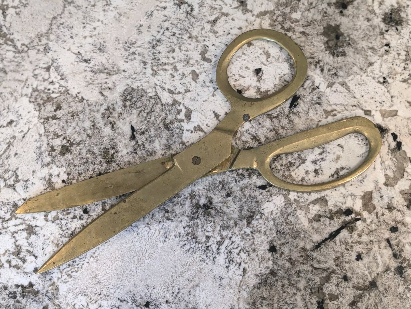 Mid 20th Century Giant Bronze Advertising Store Display Scissors – Tailors Trade
