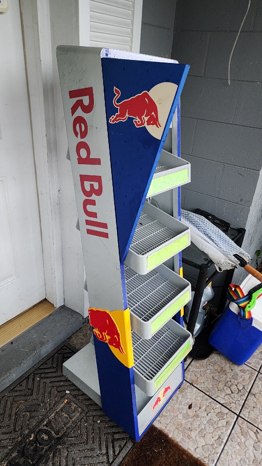Red Bull Roll Around Shelf