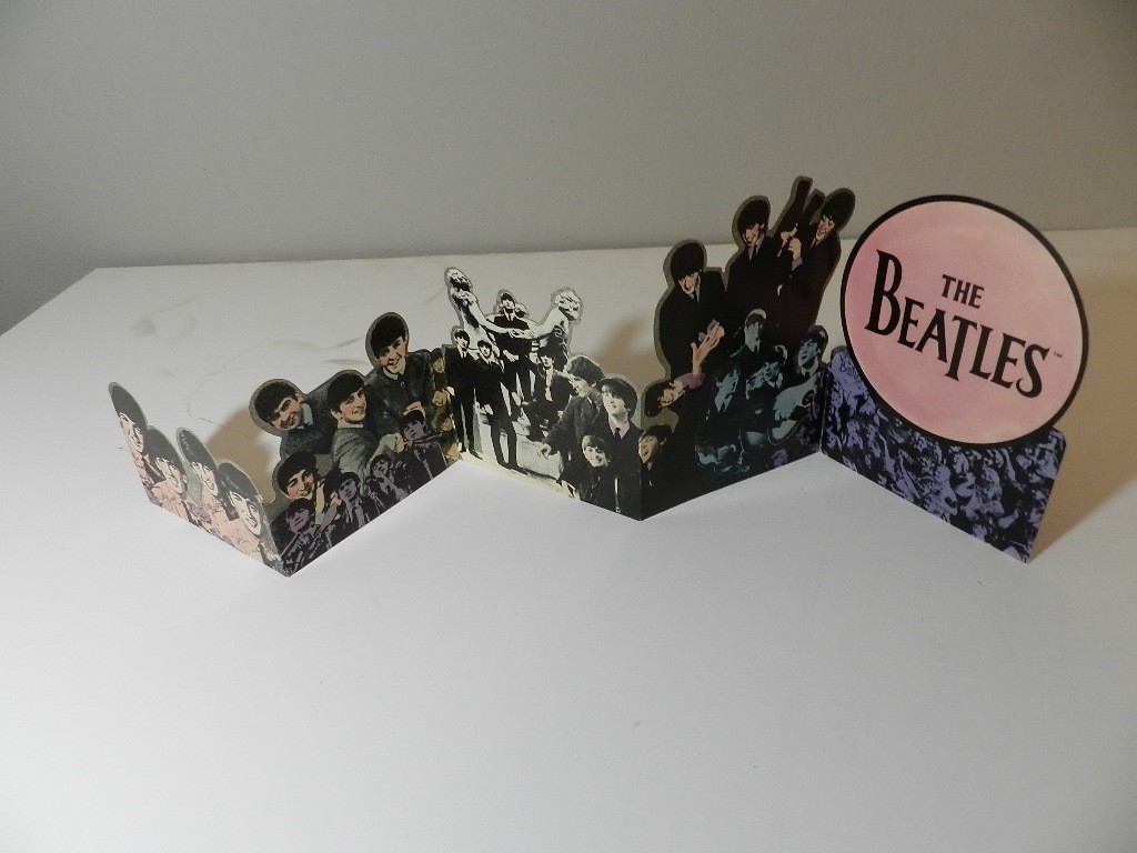 VINTAGE 1988 THE BEATLES- RECORD STORE COUNTER DISPLAY-MUSIC STORE DISPLAY