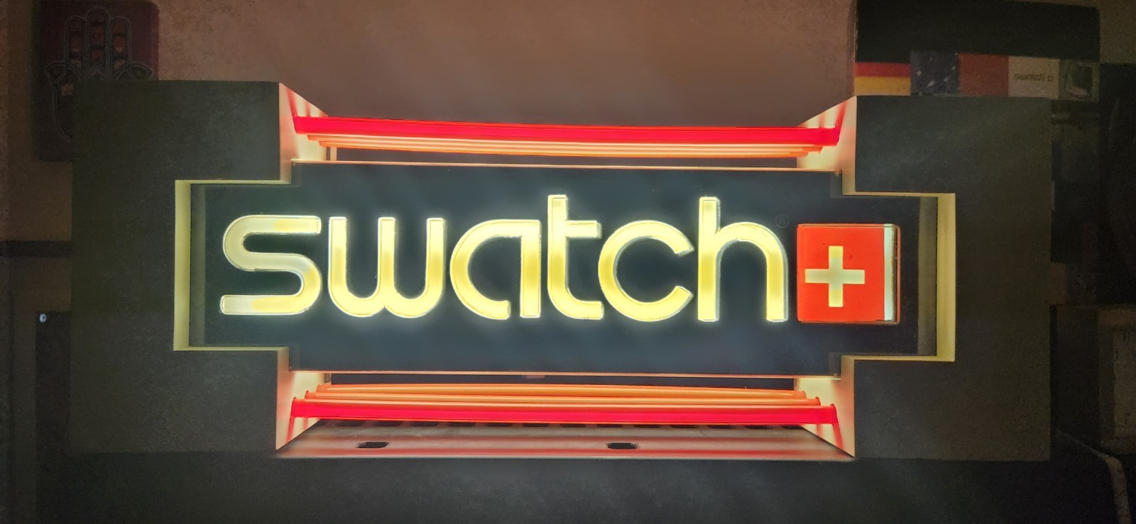 Swatch sign Collector Advertisement rare Vintage Store Display