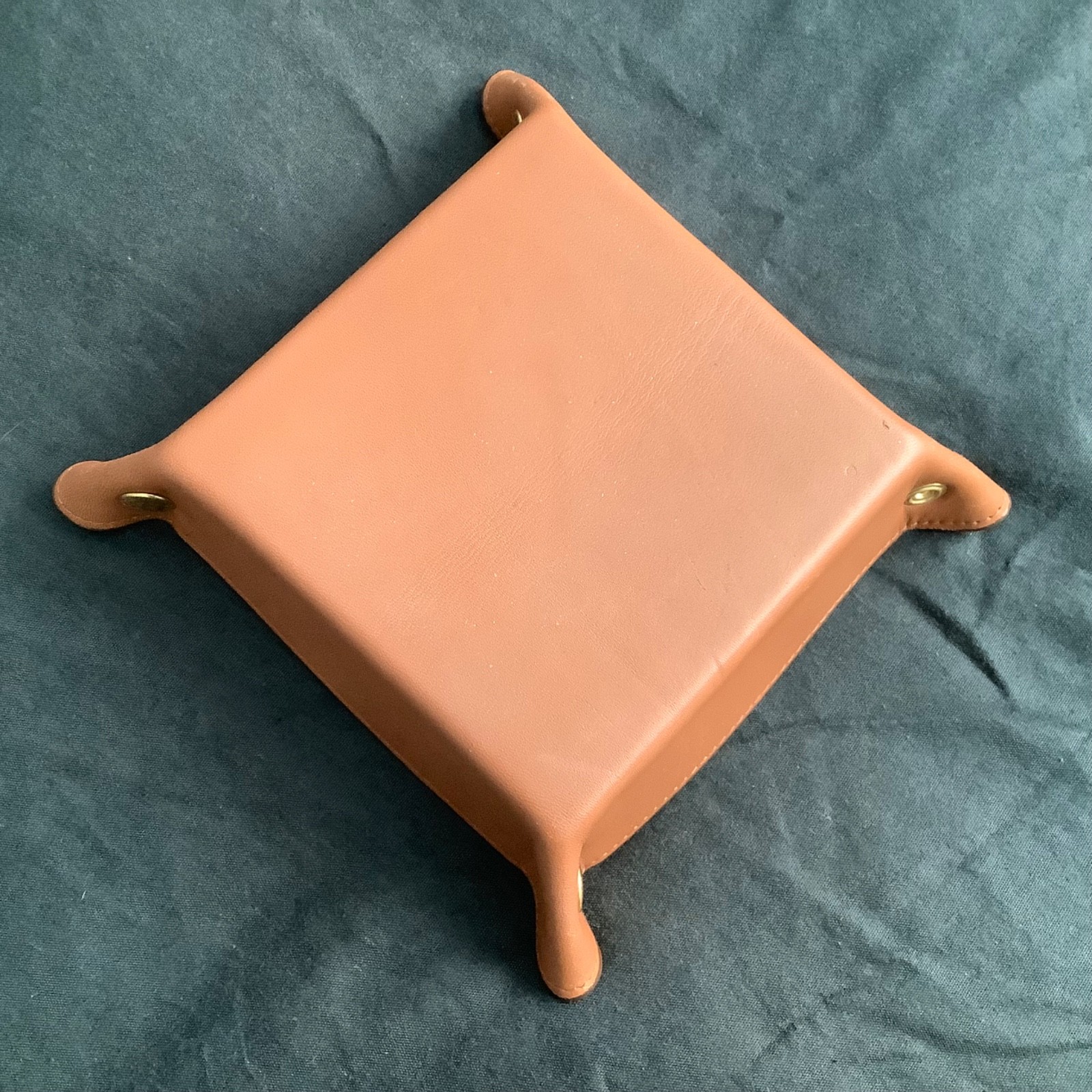 Vintage Radio Shack Advertiser Valet Tray, Travel Key/Coin Holder