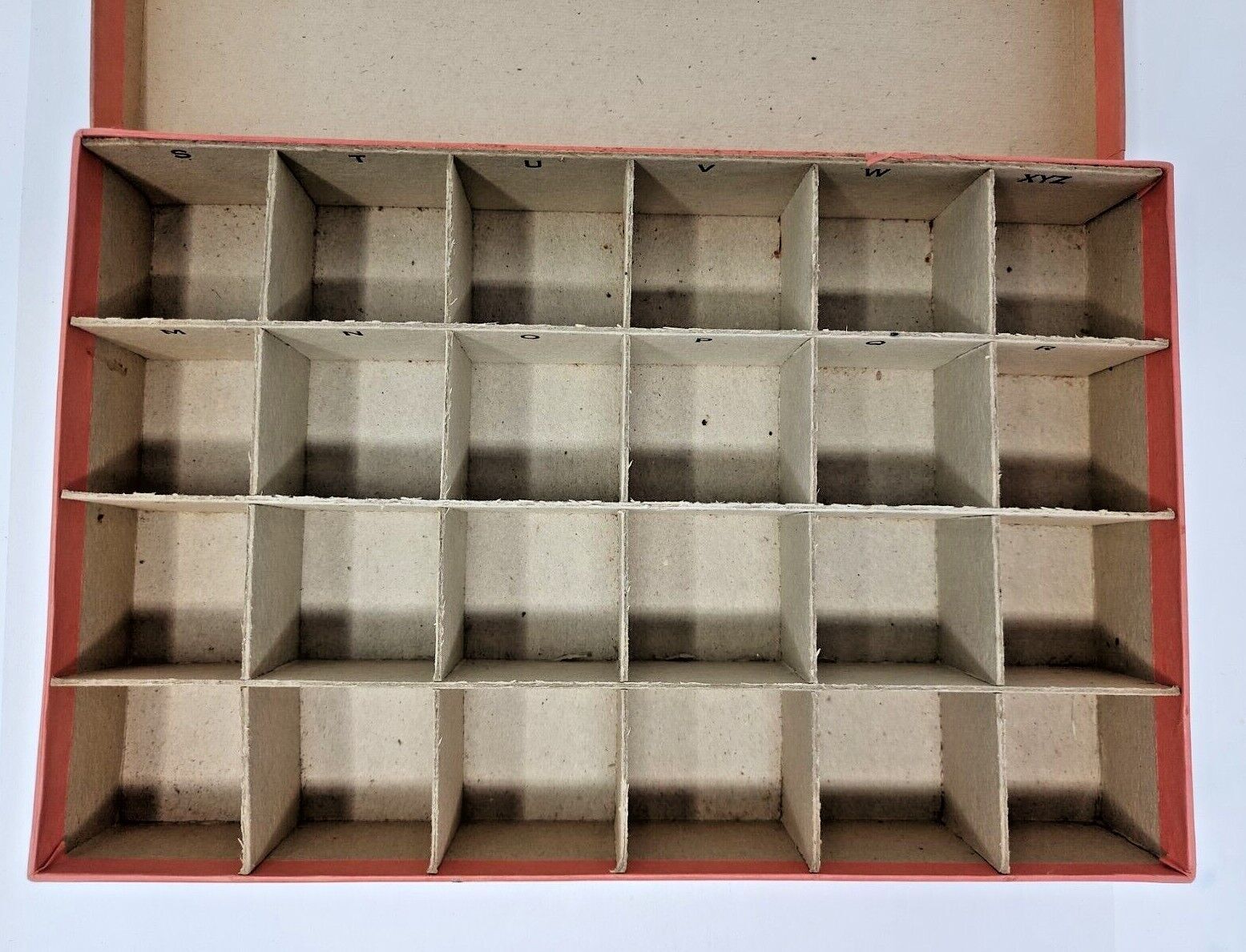 Vintage Crown Toy MFG Corp Initial Identification Key Tag Display Box Empty U127
