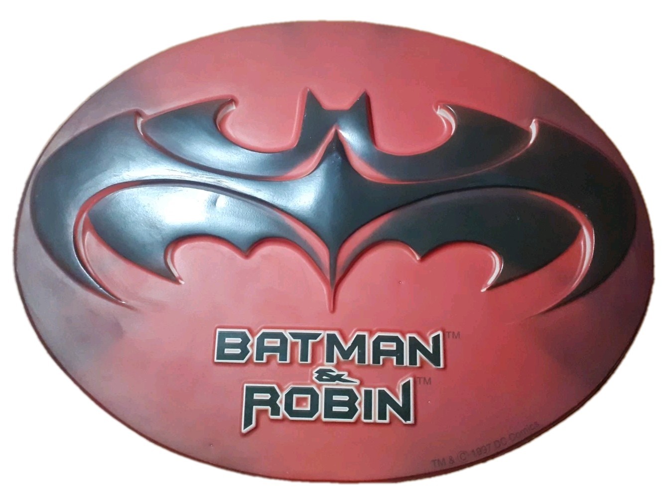 Batman & Robin DC Comics 1997 Vintage Promotional Sign