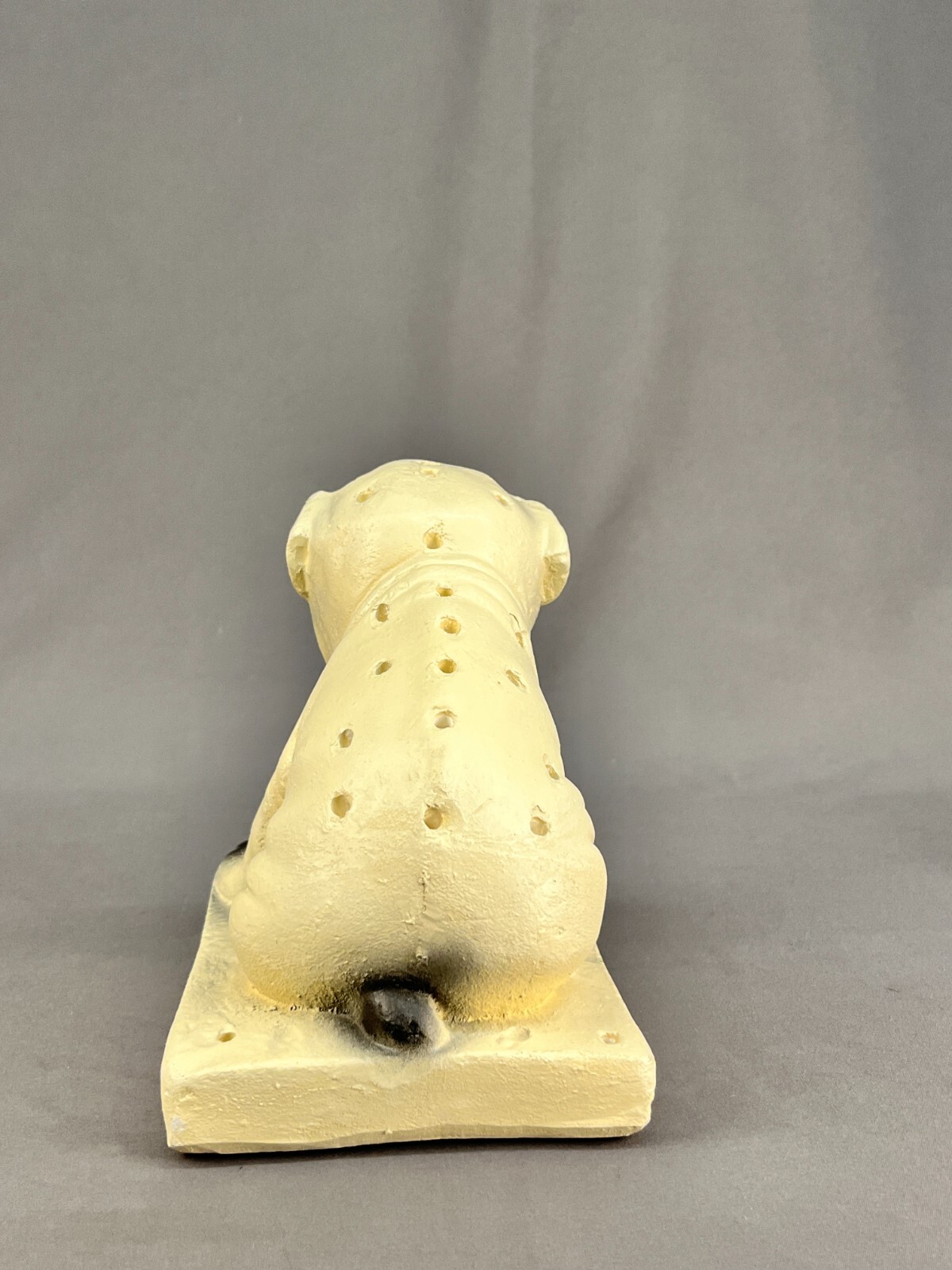 Vintage Morses Pure Pops Bulldog Chalkware 7″ Candy Store Countertop Display (A)