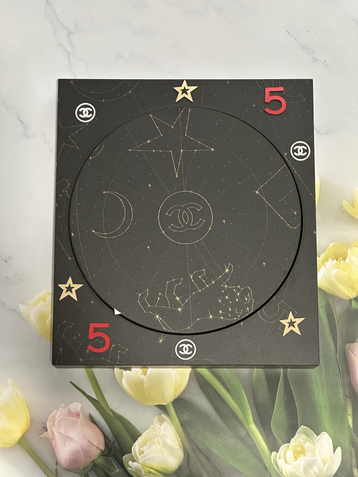 CHANEL N°5 Display Chanel Horoscope Astrology Black Limited Store Display Rare