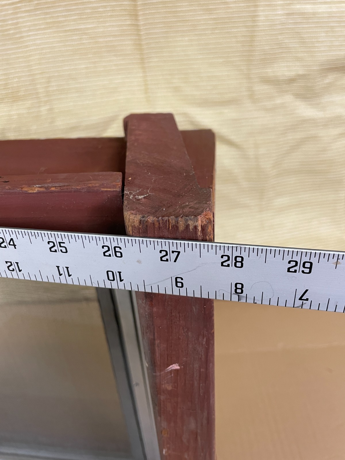 Rylock aluminum sash salesman sample, rare, vintage