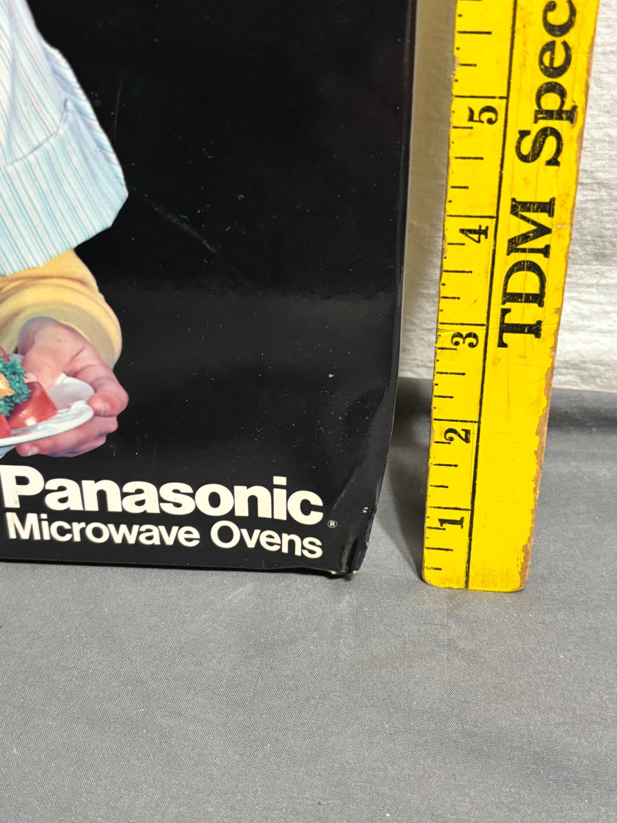1970s PANASONIC GENIUS II Microwave STORE DISPLAY Advertising SHINING GRADY GIRL